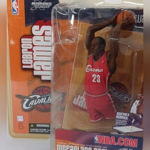 LeBron James Cleveland Cavaliers McFarlane Action Figure - Red Jersey